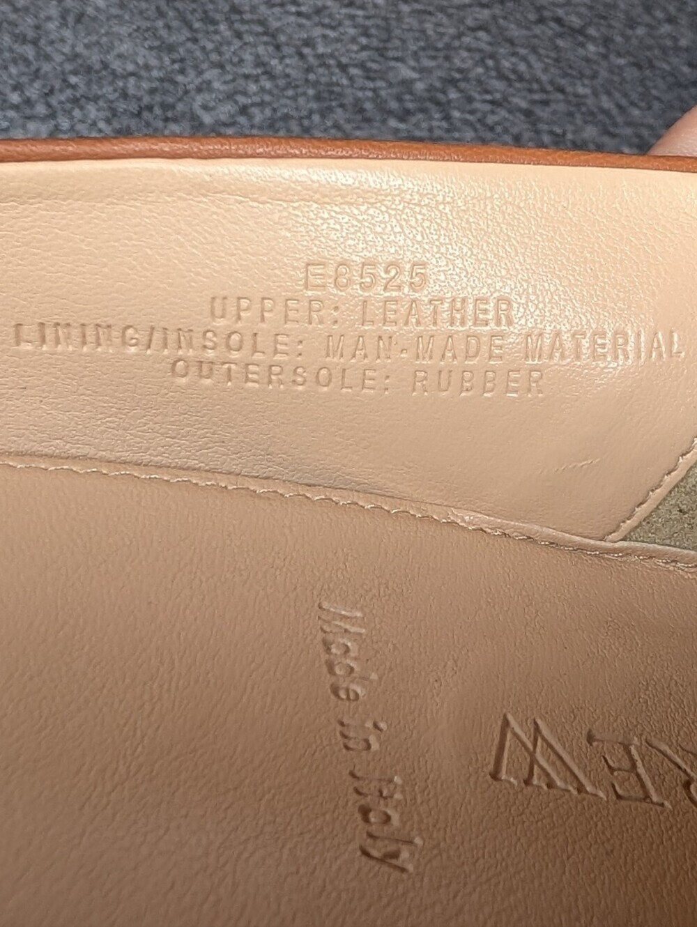 J. Crew Cece Ballet Flat Leather Burnt Sienna Women's 10 - Picture 11 of 12